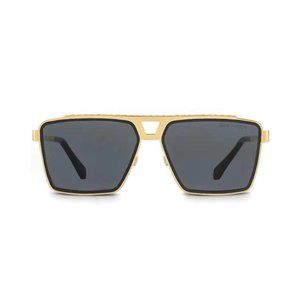 Louis Vuitton men's gold sunglasses